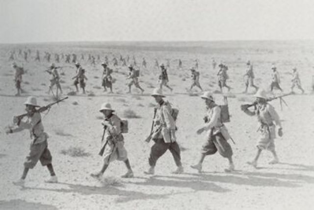 Italians invade Egypt (controlled by the British)