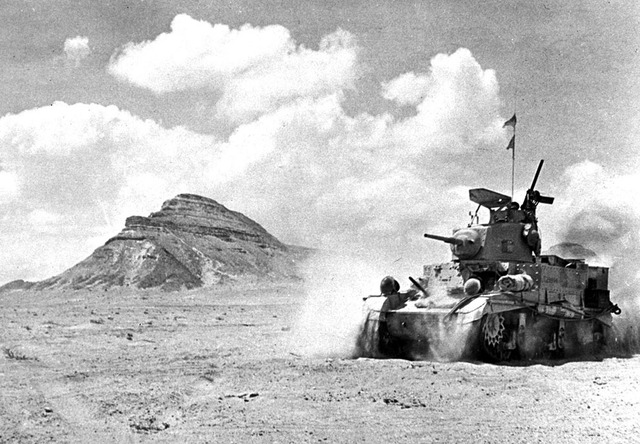 British begin a western desert offensive in North Africa against the Italians.