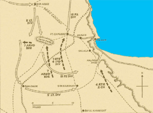 Operation Brevity begins (the British counter-attack in Egypt).