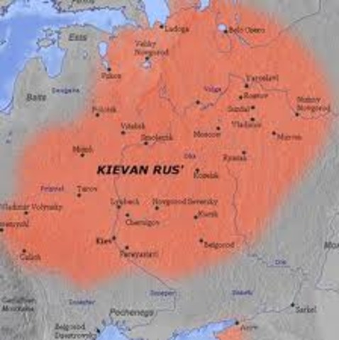 Slav built a civilization around Kiev.