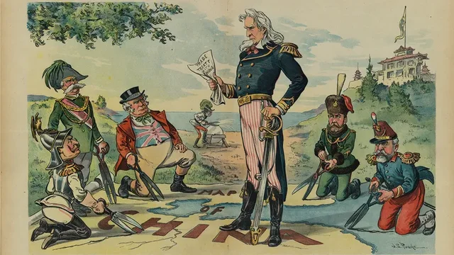 America Enacts an Open Door Policy Towards China