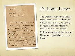 De Lome Letter