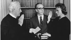 Sandra Day O’Connor sworn in to US Supreme Court