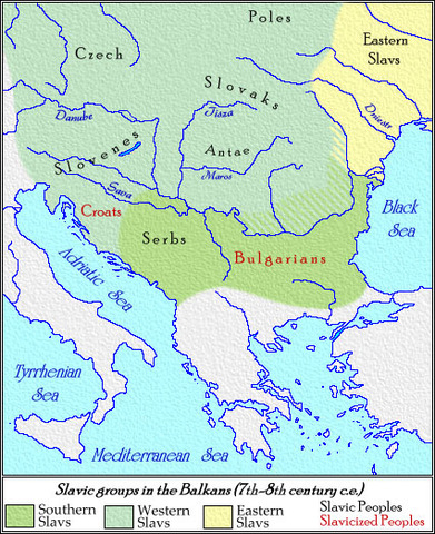 Slavic People Settle in Russia