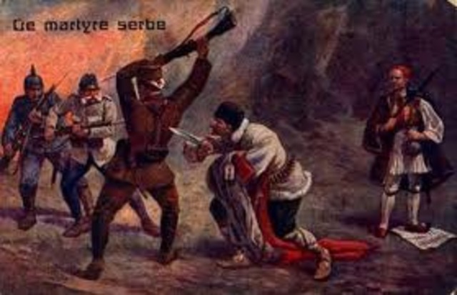 Austria declared war on Serbia