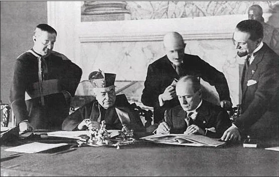 Lateran Treaty with Pope