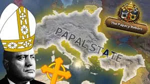 Papal States taken over by new Nation of Italy