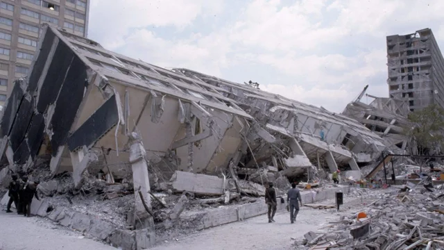 Terremoto en la Ciudad de México.