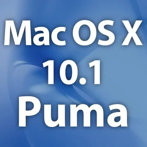 Mac Os x 10.1(Puma)