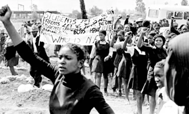The student uprising in Soweto