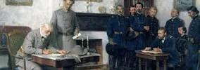 Appomattox Court House--Surrender of Lee’s forces