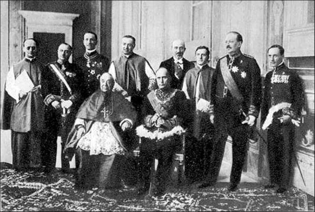Lateran Treaty with Pope