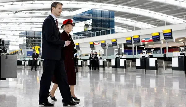 The opening of Heathrow