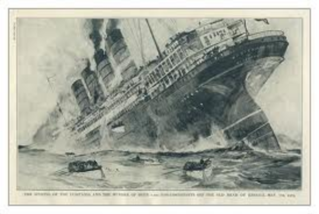 the sinking of the lusitiania