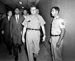 Boxer Muhammed Ali refuses military service