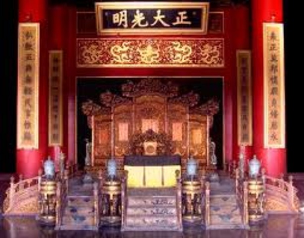 Ching Dynasty comes in