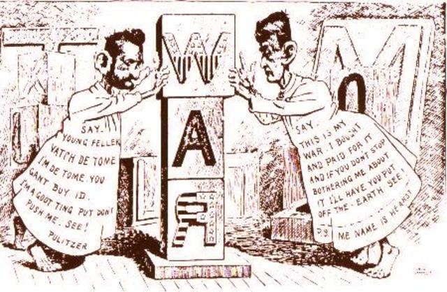 Yellow Journalism & American's emotions.