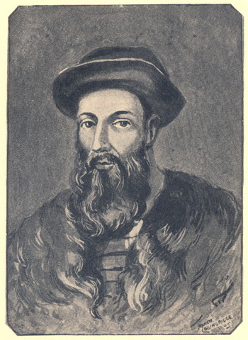 Ferdinand Magellan was hired to lead an expedition.