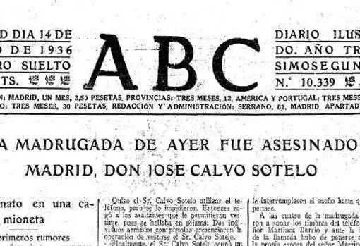 Asesinato de José Calvo Sotelo