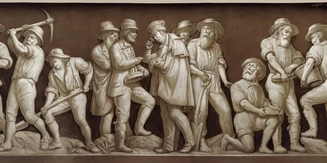 The discovery of gold