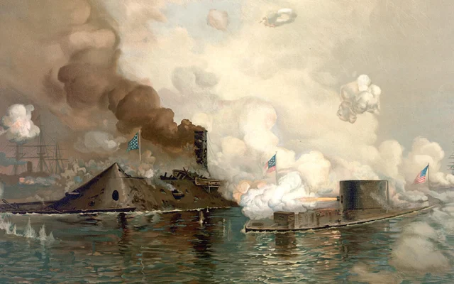 Licoln orders blockade of the Confederacy