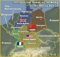 Postwar occupation and division of Germany