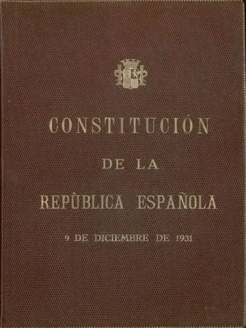 Constitución de 1931