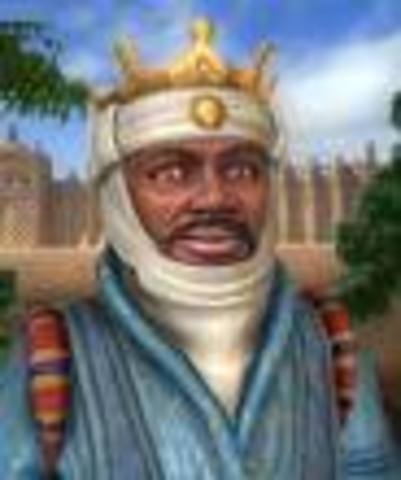 Mansa Musa makes a pilgrimage to Makkah.