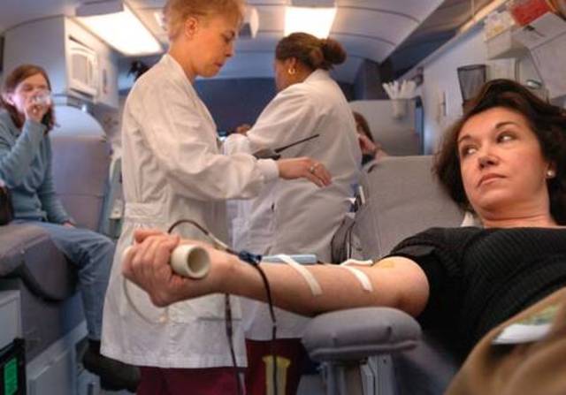 Transfusions sanguines.