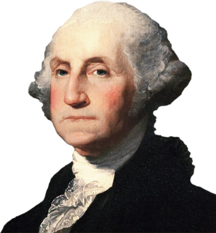 George Washington becomes President and create the cabinet