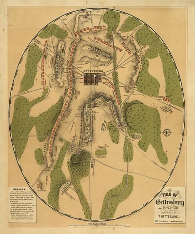Battle of Gettysburg 1st-3rd: The battle, which was won by the Union, is widely considered the Civil War's turning point, ending the Confederacy's aspirations to establish an independent nation.