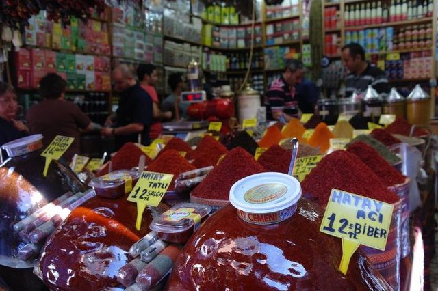 Retour à Istanbul et ses marchés colorés
