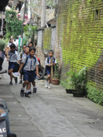 Arrivée dans la ville d'Ubud