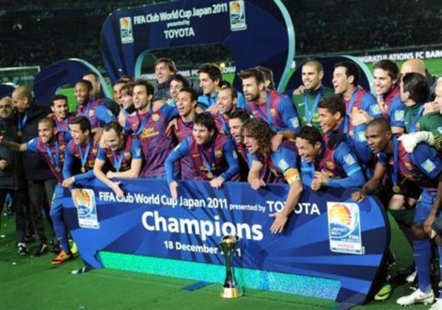1er Titre pour le FC Barcelone