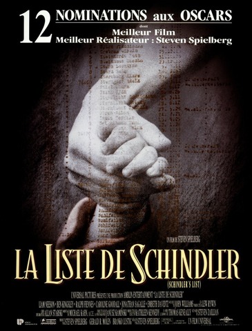 La liste de Schindler: un projet plus personnel