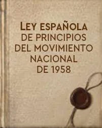 LEY DE PRINCIPIOS DEL MOVIMIENTO NACIONAL