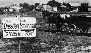 Disfatta tedesca a Stalingrado e inizio della ritirata dalla Russia.