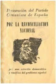 PCE Y LA POLÍTICA DE RECONCILIACIÓN NACIONAL