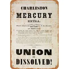 South Carolina Secedes