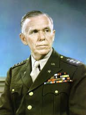 General George C. Marshall named special US envoy to China.