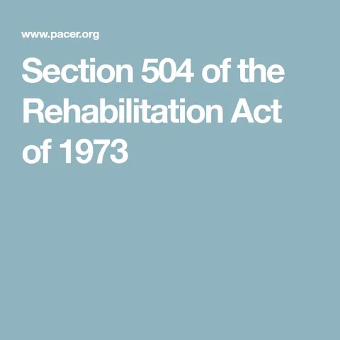 Rehabilitation Act of 1973