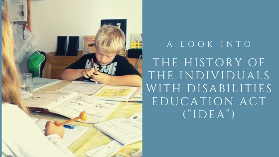 Individuals with Disabilities Education Act (IDEA)