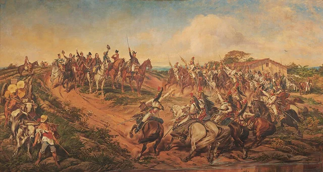 Brazil. Coronación Pedro I.