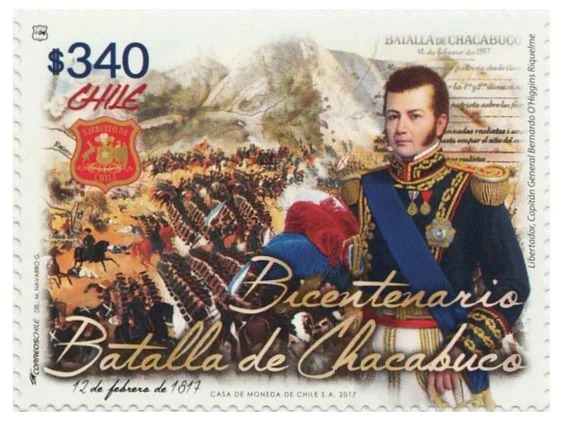 Chile. Batalla de Chacabuco
