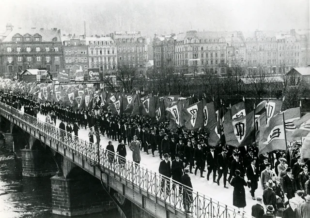 The annexation of Sudetenland