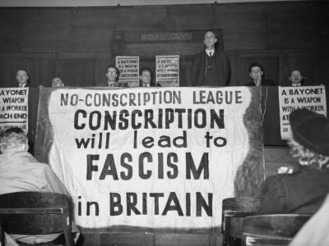 Conscription introduced to Britian