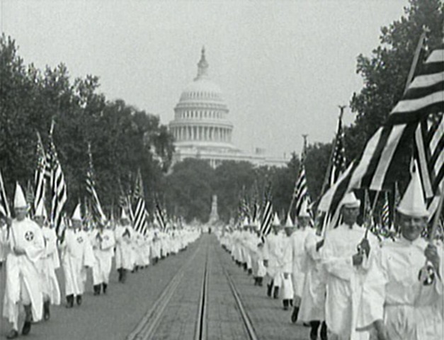 Klansmen March