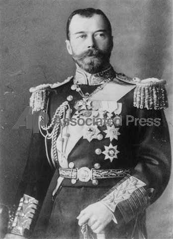 Czar Nicholas II abdicates and includes his son