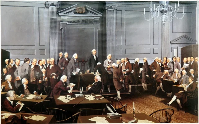 Signing of the US Constitution