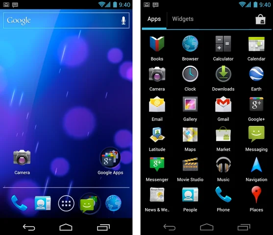 android 4.0 ice cream sandwich (2011)